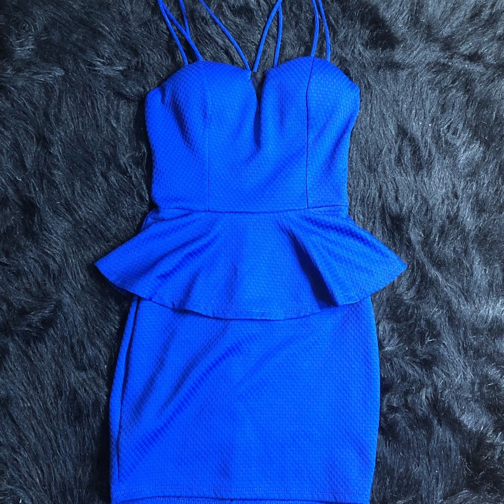 Blue dress